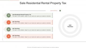 Sale Residential Rental Property Tax In Powerpoint And Google Slides Cpb