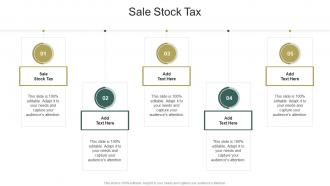 Sale Stock Tax In Powerpoint And Google Slides Cpb