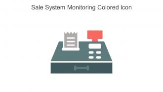 Sale System Monitoring Colored Icon In Powerpoint Pptx Png And Editable Eps Format