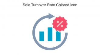 Sale Turnover Rate Colored Icon In Powerpoint Pptx Png And Editable Eps Format