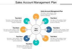 Sales account management plan ppt powerpoint presentation styles portrait cpb