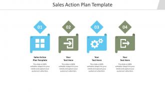 Sales action plan template ppt powerpoint presentation show outfit cpb