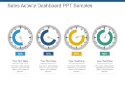 Sales Activity Dashboard Ppt Samples