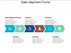 Sales alignment funnel ppt powerpoint presentation pictures examples cpb