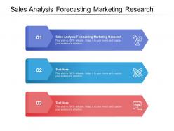 Sales analysis forecasting marketing research ppt powerpoint presentation infographic template model cpb