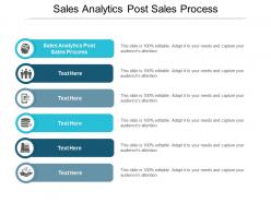 Sales analytics post sales process ppt powerpoint presentation styles master slide cpb