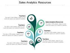 Sales analytics resources ppt powerpoint presentation styles design templates cpb