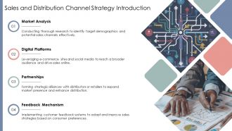 Sales And Distribution Channel Strategy For Startup PPT PowerPoint AT Unique Slides