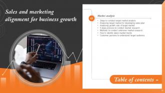 Sales And Marketing Alignment For Business Growth Strategy CD V Unique Captivating