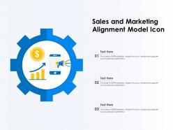 Sales and marketing alignment model icon