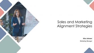 Sales And Marketing Alignment Strategies PPT Outline AT