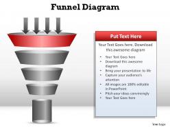 Sales and marketing circular funnel diagram style 3 slides diagrams templates powerpoint info graphics