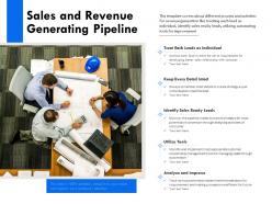 Sales And Revenue Generating Pipeline