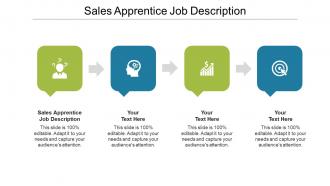 Sales apprentice job description ppt powerpoint presentation professional background images cpb