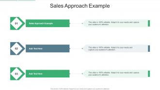 Sales Approach Example In Powerpoint And Google Slides Cpb