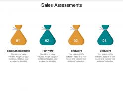 Sales assessments ppt powerpoint presentation styles slides cpb