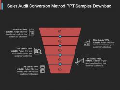 Sales audit conversion method ppt samples download