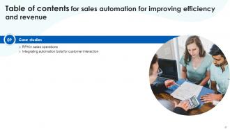 Sales Automation For Improving Efficiency And Revenue Powerpoint Presentation Slides SA CD Ideas Researched