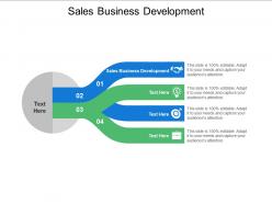 Sales business development ppt powerpoint presentation outline graphics download cpb