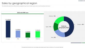 Sales By Geographical Region Luxury Clothing Business Profile CP SS V