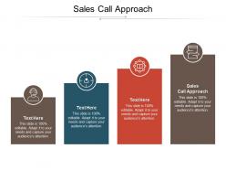 Sales call approach ppt powerpoint presentation file introduction cpb