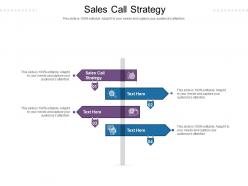 Sales call strategy ppt powerpoint presentation styles deck cpb