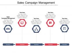 Sales campaign management ppt powerpoint presentation infographic template graphics cpb