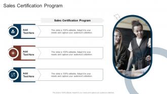 Sales Certification Program In Powerpoint And Google Slides Cpb