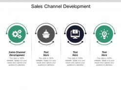 Sales channel development ppt powerpoint presentation inspiration layouts cpb