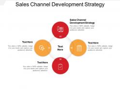 Sales channel development strategy ppt powerpoint presentation gallery graphics cpb
