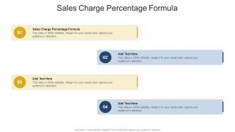 Sales Charge Percentage Formula In Powerpoint And Google Slides Cpb