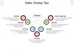 Sales closing tips ppt powerpoint presentation styles shapes cpb