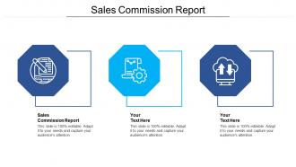 Sales commission report ppt powerpoint presentation slides icon cpb