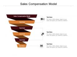 Sales compensation model ppt powerpoint presentation professional outline cpb