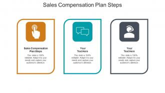 Sales compensation plan steps ppt powerpoint presentation outline slides cpb