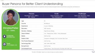 Sales Content Management Playbook Buyer Persona For Better Client Understanding
