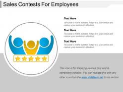 Sales contests for employees
