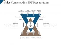Sales Conversation Ppt Presentation