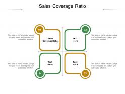 Sales coverage ratio ppt powerpoint presentation portfolio graphics cpb