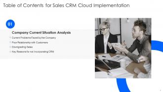 Sales CRM Cloud Implementation Powerpoint Presentation Slides