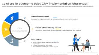 Sales CRM Unlocking Efficiency And Growth Powerpoint Presentation Slides SA CD Content Ready Unique