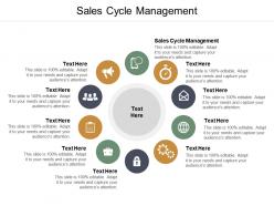 Sales cycle management ppt powerpoint presentation ideas skills cpb