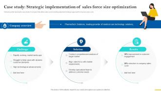 Sales Cycle Optimization Strategies Case Study Strategic Implementation SA SS