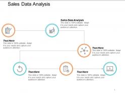 Sales data analysis ppt powerpoint presentation summary guide cpb