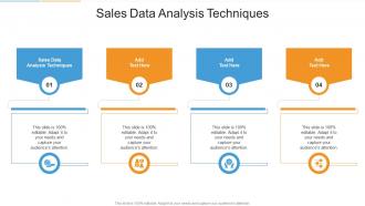 Sales Data Analysis Techniques In Powerpoint And Google Slides Cpb