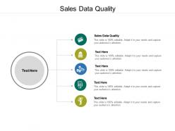 Sales data quality ppt powerpoint presentation pictures rules cpb