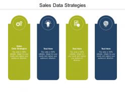 Sales data strategies ppt powerpoint presentation gallery gridlines cpb