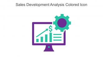 Sales Development Analysis Colored Icon In Powerpoint Pptx Png And Editable Eps Format