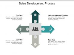 Sales development process ppt powerpoint presentation styles background designs cpb
