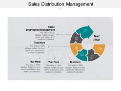 Sales distribution management ppt powerpoint presentation portfolio graphicscpb